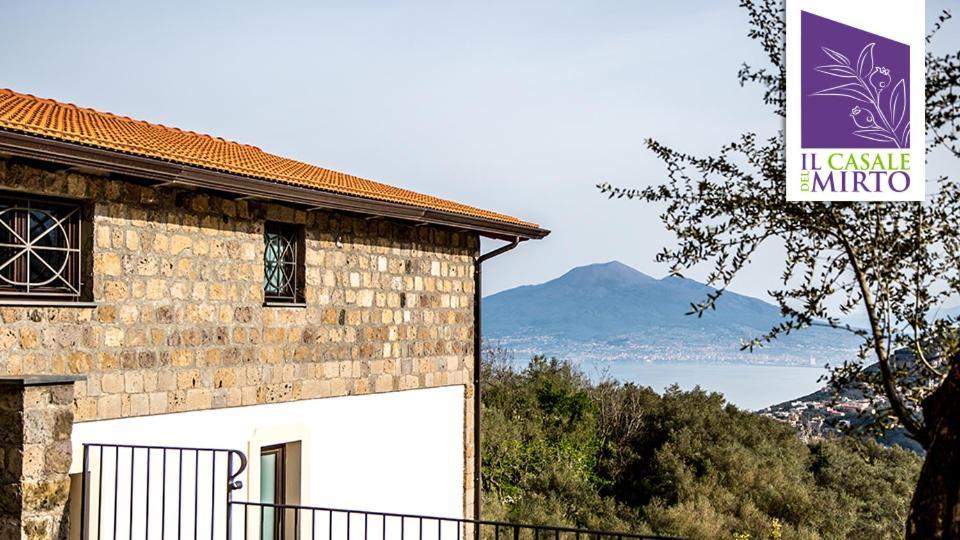Villa Il Casale Del Mirto Vico Equense Exterior foto